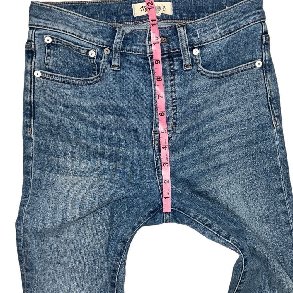 Madewell Cali Demi-Boot Jeans in Shoreham Wash Cropped Mid-Rise Womens size 26 - Picture 7 of 10